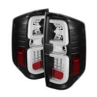 Thumbnail for Spyder Toyota Tundra 2014-2016 Light Bar LED Tail Lights Black ALT-YD-TTU14-LED-BK