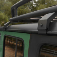 Thumbnail for Go Rhino SRM Rack Rain Gutter Mount Kit - 4pc. (Mounts to Factory Rain Gutter/Drip Rail)