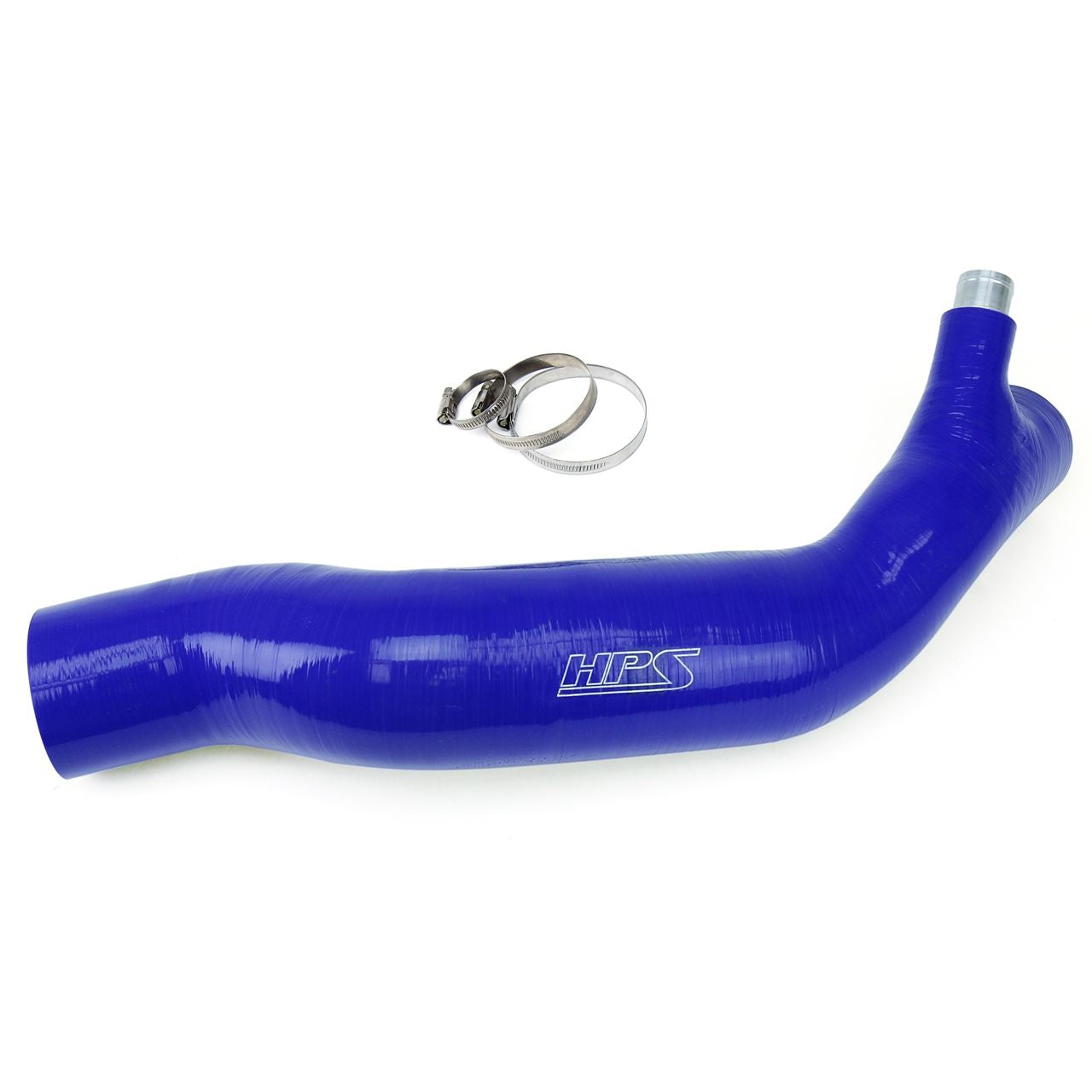 HPS Blue Reinforced Silicone Post MAF Air Intake Hose Kit for Lexus 16-17 RC200t 2.0L Turbo