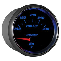 Thumbnail for Autometer Cobalt 66.7mm 140-300 Degree F Electric Oil Temperature Gauge