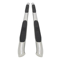 Thumbnail for Westin 2005-2018 Toyota Tacoma Double Cab PRO TRAXX 4 Oval Nerf Step Bars - SS