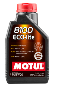 Thumbnail for Motul 1L Synthetic Engine Oil 8100 5W20 ECO-LITE