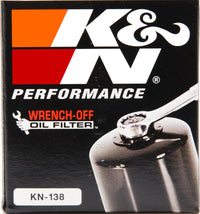Thumbnail for K&N Suzuki / Arctic Cat / Cagiva / Kawasaki / Kymco / Aprilia 2.813in OD x 3.031in H Oil Filter