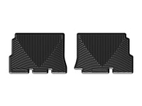 Thumbnail for WeatherTech 2014+ Jeep Wrangler Rear Rubber Mats - Black