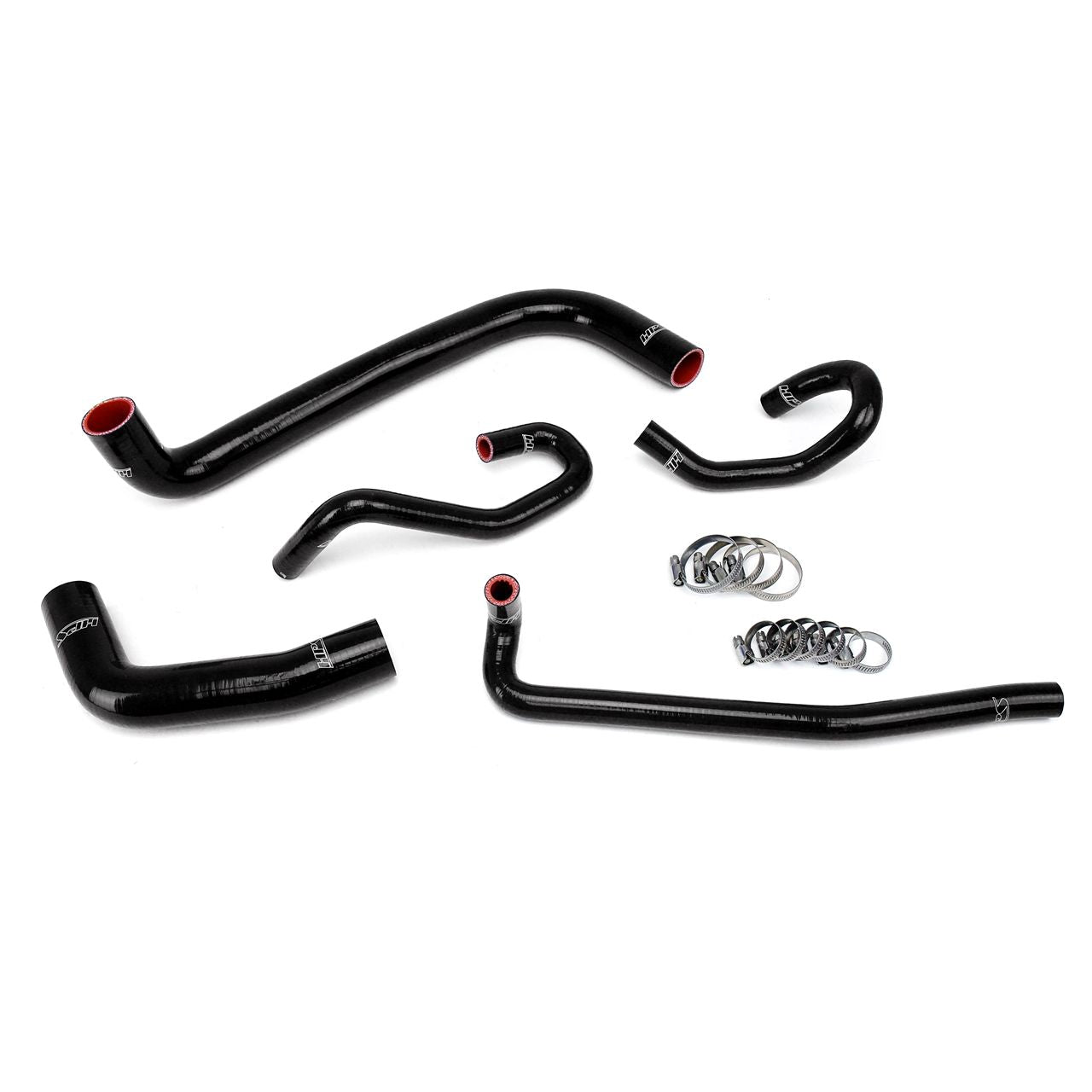 HPS Black Reinforced Silicone Radiator + Heater Hose Kit for Toyota 04-06 Sequoia 4.7L V8 Left Hand Drive