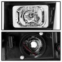 Thumbnail for Spyder Ford F250/350/450 11-16 V2 High-Power LED Headlights-White Light Bar-Black PRO-YD-FS11V2PL-BK