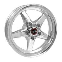Thumbnail for Race Star 92 Drag Star 15x3.75 5x4.50bc 1.25bs Direct Drill Polished Wheel
