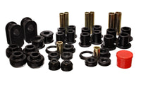 Thumbnail for Energy Suspension 92-06 Ford E-250/E-350 Van 2WD Black Hyper-flex Master Bushing Set