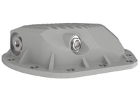 Thumbnail for aFe Street Series Rear Differential Cover Raw w/ Machined Fins 01-18 GM Diesel Trucks V8-6.6L (td)
