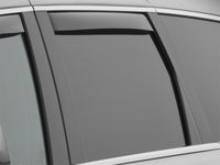 Thumbnail for WeatherTech 11+ Jeep Grand Cherokee Rear Side Window Deflectors - Dark Smoke