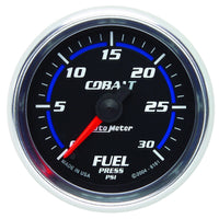 Thumbnail for Autometer Cobalt 52mm 0-30 PSI Full Sweep Electronic Fuel Pressure Gauge