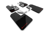 Thumbnail for Rally Armor 21-24 Ford Bronco (Steel Bmpr + RB - NO Rptr/Sprt) Blk Mud Flap w/Red Logo