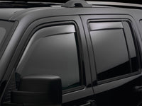 Thumbnail for WeatherTech 14+ Nissan Rogue Front and Rear Side Window Deflectors - Light Smoke