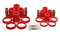 Thumbnail for Energy Suspension 93-98 Jeep Grand Cherokee Red Rear Control Arm Bushings-Must reuse OEM Outer Shell