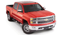 Thumbnail for Bushwacker 14-18 Chevy Silverado 1500 Fleetside Pocket Style Flares 4pc - Black