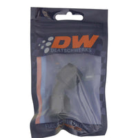 Thumbnail for DeatschWerks 8AN Flare Female Swivel 45-Degree to 8AN Flare Female Swivel - Anodized Matte Black