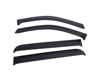 Thumbnail for EGR 19-23 Ram 1500 In-Channel Window Visors Front/Rear Set Matte Black Crew Cab
