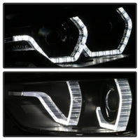 Thumbnail for Spyder 12-14 BMW F30 3 Series 4DR Projector Headlights - LED DRL - Black (PRO-YD-BMWF3012-DRL-BK)