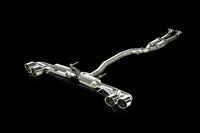 Thumbnail for Akrapovic 08-17 Nissan GT-R Evolution Line Cat Back (Titanium) (Req. Tips)