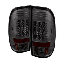 Thumbnail for Spyder Ford Super Duty 08-15 Version 2 LED Tail Lights Smoke ALT-YD-FS07-LED-G2-SM