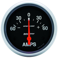 Thumbnail for Autometer 2-5/8in Electric 60-0-60 Amps Ammeter