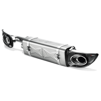 Thumbnail for Akrapovic 10-13 Porsche 911 Turbo / Turbo S (997 FL) Slip-On Line (Titanium) w/ Titanium Tips
