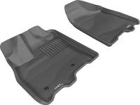 Thumbnail for 3D MAXpider 2013-2020 Toyota Sienna Kagu 1st Row Floormat - Black