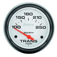 Thumbnail for Autometer Phantom 2-5/8in 100-250 Degree F Electric Transmission Temp Gauge