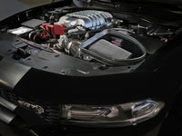 Thumbnail for aFe Dodge Charger SRT Hellcat Redeye 21-23 V8-6.2L Track Series Stage-2 Carbon Fiber Intake System