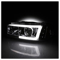 Thumbnail for Spyder GMC Sierra 1500/2500/3500 99-06 V2 Projector Headlights - DRL - Chrome PRO-YD-CDE00V2-LB-C