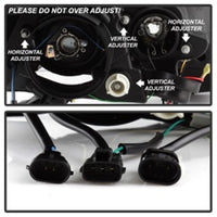 Thumbnail for Spyder Toyota Sienna 2011-2014  Projector Headlights - DRL LED - Black PRO-YD-TSEN11-DRL-BK