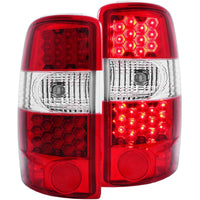 Thumbnail for ANZO 2000-2006 Chevrolet Suburban LED Taillights Red/Clear