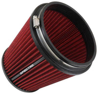 Thumbnail for Spectre HPR Conical Air Filter 6in. Flange ID / 7.313in. Base OD / 7in. Tall - Red