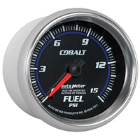 Thumbnail for Autometer Cobalt 2-5/8in  Mechanical Fuel Pressure Gauge 0-15 PSI