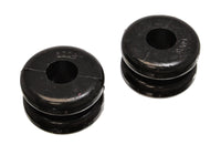 Thumbnail for Energy Suspension 2-1/4in Tall x 3-9/16in Dia Black Coil Spring Damper Donuts (Set of 2)