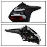 Thumbnail for Spyder 12-14 Ford Focus 5DR LED Tail Lights - Black (ALT-YD-FF12-LED-BK)