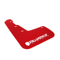 Thumbnail for Rally Armor 15-21 Subaru WRX/STI Red Mud Flap White Altered Font Logo