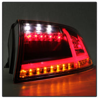 Thumbnail for Spyder Audi TT 07-12 LED Tail Lights Black ALT-YD-ATT07-LED-BK