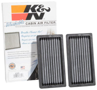Thumbnail for K&N 08-12 Jeep Liberty V6-3.7L Cabin Air Filter (2 Per Box)