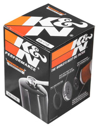 Thumbnail for K&N Harley Davidson / Buell 3in OD x 4.063in H Black Oil Filter