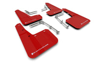 Thumbnail for Rally Armor 20-23 Toyota GR Yaris Red Mud Flap w/White Logo