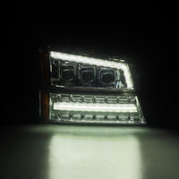 Thumbnail for AlphaRex 03-06 Chevy Silverado 1500/2500HD/3500HD/Avalanche Chrome NOVA LED Proj Headlights