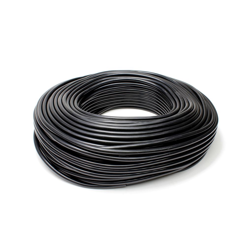HPS 13/64" (5mm) ID Black High Temp Silicone Vacuum Hose - 50 Feet Pack