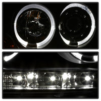 Thumbnail for Spyder Volkswagen GTI 06-09/Jetta 06-09 Halogen Model Only - LED Halo DRL Black PRO-YD-VG06-HL-BK