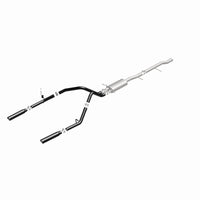 Thumbnail for MagnaFlow SYS Cat-Back 3.5in Black Dual Split Rear Tips 10-13 Chevy Silverado / GMC Sierra 5.3L