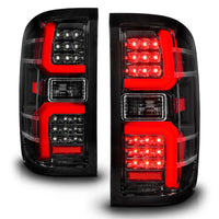 Thumbnail for ANZO 15-19 Chevrolet Silverado 2500 HD/3500 HD LED Taillight w/ Sequential Black Housing/Clear Lens
