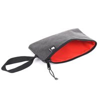 Thumbnail for Go Rhino XVenture Gear Zipped Pouch - Large (12in. Wide Pocket / 6.5in. Hand Strap) Canvas - Black
