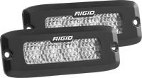 Thumbnail for Rigid Industries SRQ - 60 Deg. Lens - White - Flush Mount - Set of 2