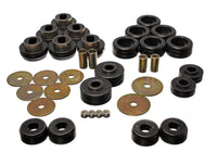 Thumbnail for Energy Suspension 92-97 GM Denali XL/Blazer/Yukon XL 4WD Black Body Mount Set