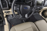Thumbnail for Rugged Ridge Floor Liner Front Black 2015-2020 Ford F-150 / Raptor / Extended / Super Crew Cab